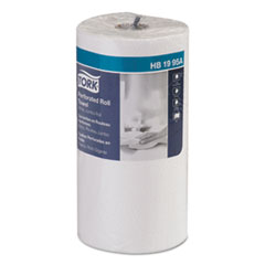 HB1995A Perforated Kitchen Towel Roll, 2-Ply, 11 x 9, White, 210 Sheets/Roll, 12 Rolls/Case