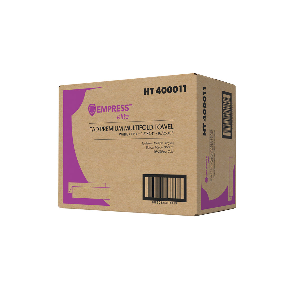 EMPRESS TAD PREMIUM MULTIFOLD PAPER TOWELS, 4000/CASE