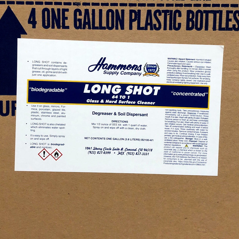 LONG SHOT CONCENTRATED WINDOW CLEANER (64:1) ( HSC )