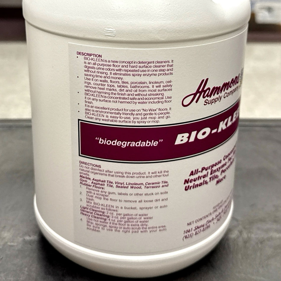 BIO-KLEEN All-Purpose Apple-Scented Neutral Enzyme Deodorizer/Cleaner (Concentrate)  ( HSC )
