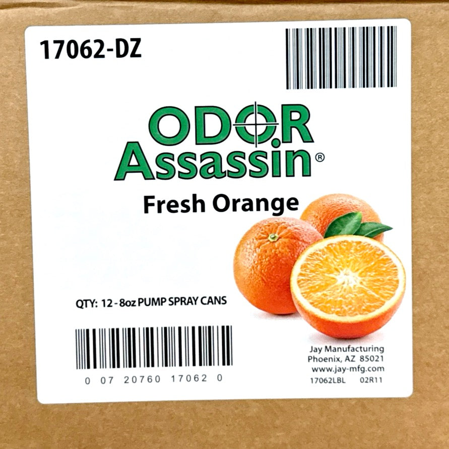 FRESH ORANGE ODOR ASSASSIN 8oz PUMP SPRAY