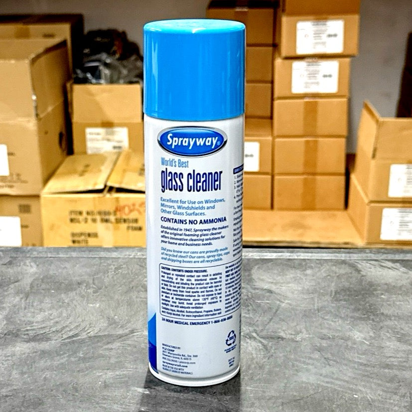 AEROSOL GLASS CLEANER (AMMONIA FREE)