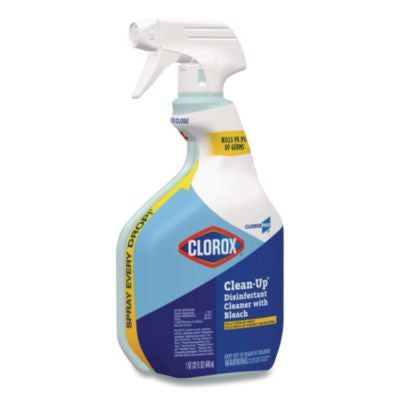 CLOROX CLEAN UP W/ BLEACH DISINFECTANT SPRAY 9X32OZ/CS
