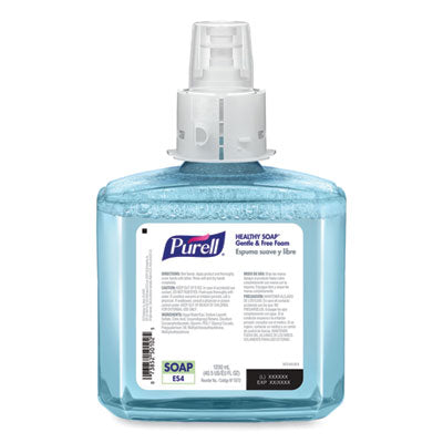 PURELL HEALTHY SOAP Gentle and Free Foam Soap Refill, For ES4 Dispensers, Fragrance-Free, 1,200 mL, 2/Case ( 5072-02 )