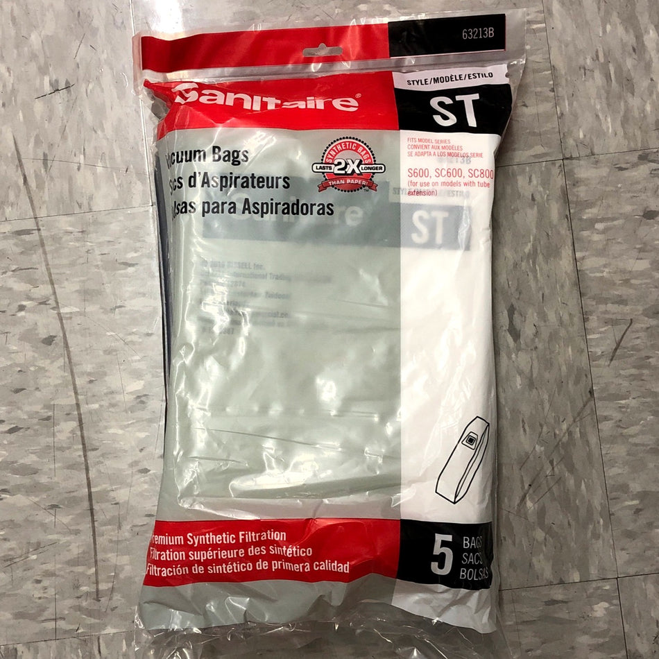 ST STYLE DISPOSABLE DUST BAG (FOR SC888 VACUUM) 5/PKG (63213B)