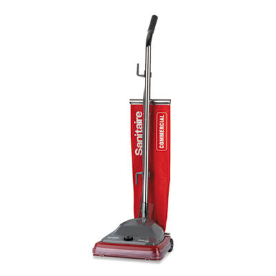 12" 684 EUREKA SANITAIRE VACUUM W/ GRAY PLASTIC HOOD