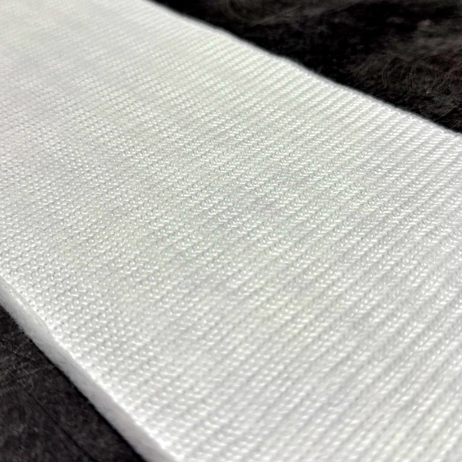 18" Disposable White Microfiber Pad, 10/pkg