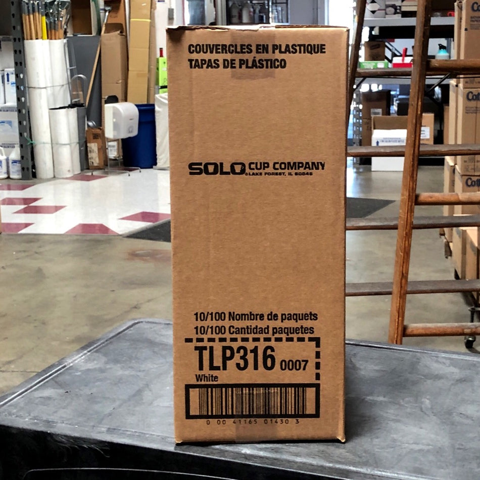 TRAVELER LID FOR 412W HOT CUP 1000/CS TLP316