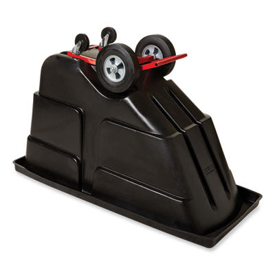 1/2 cu yd BRUTE Rotomolded Tilt Truck, 450 lb Capacity, Black