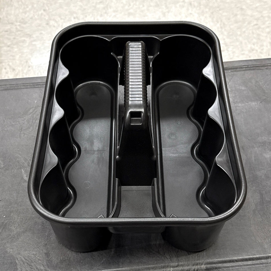 BLACK PLASTIC CARRY CADDY ( 3154 )