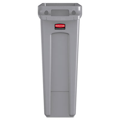 SLIM JIM BASE GRAY W/ HANDLES & VENT CHANNELS