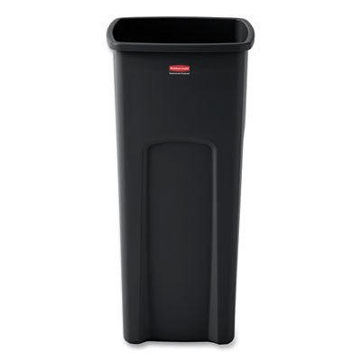 23 GALLON BLACK SQUARE CAN 16"x16" (USE 2689 LID)