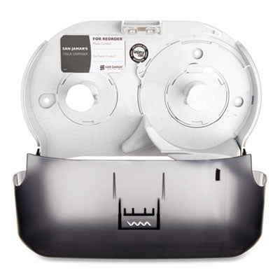 VERSA TWIN DUAL ROLL STANDARD TOILET TISSUE DISPENSER R3600TBK