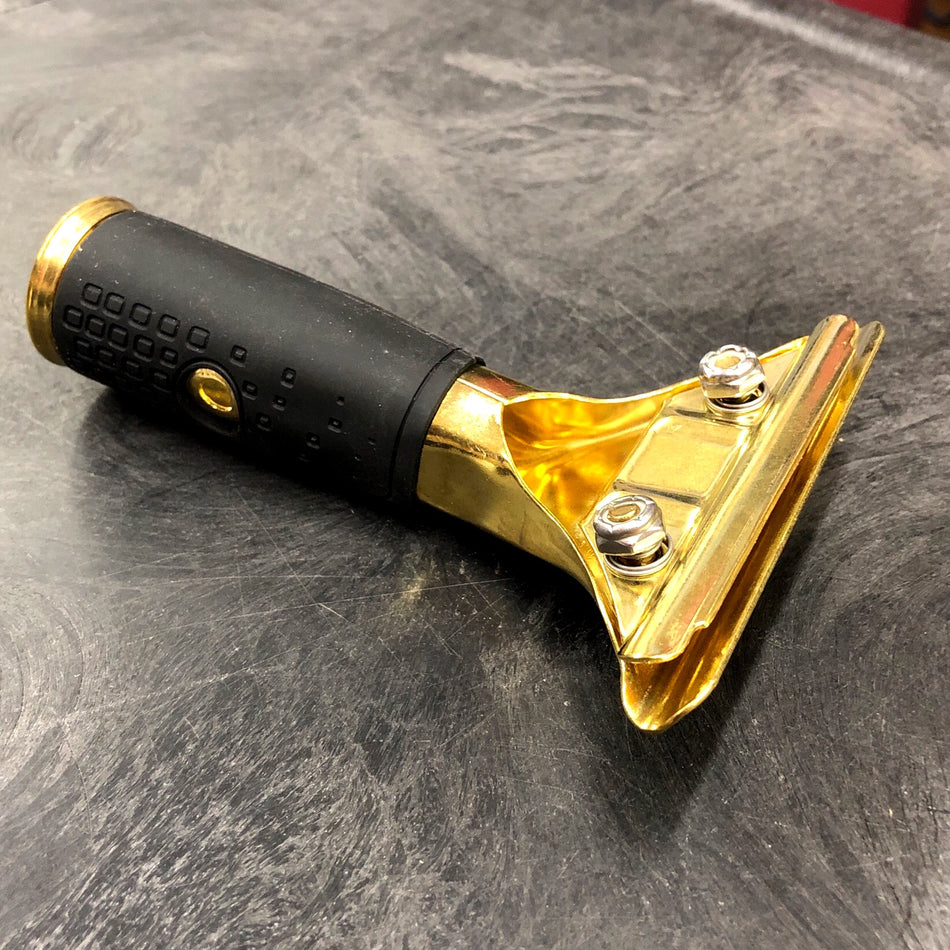 QUICK RELEASE BRASS SQUEEGEE HANDLE (ETTORE)