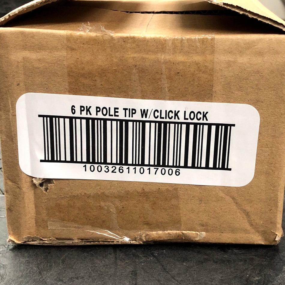 EXTENSION POLE REPLACEMENT TIP W/ CLICK LOCK (ETTORE)