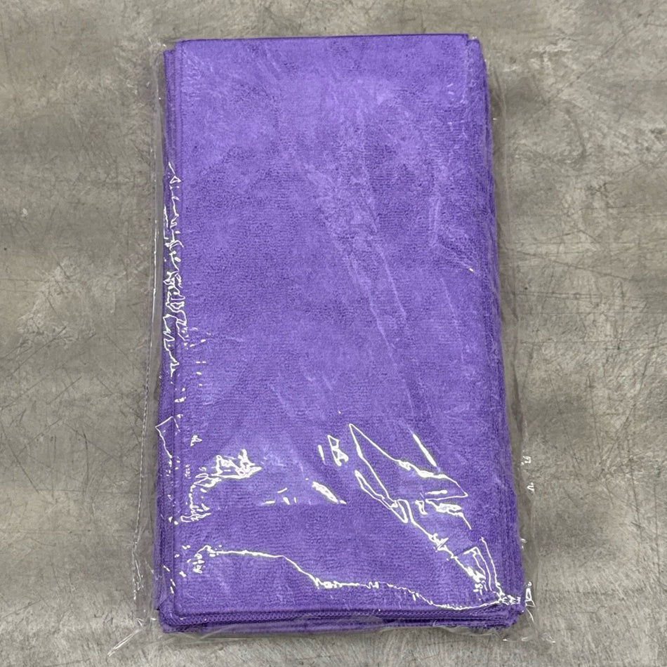PURPLE MICROFIBER CLEANING CLOTH (16"x16") EACH