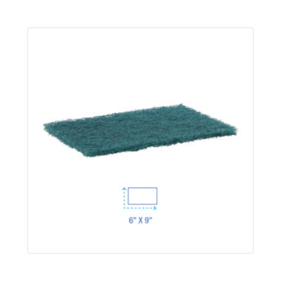 6" x 9" HEAVY DUTY GREEN PAD