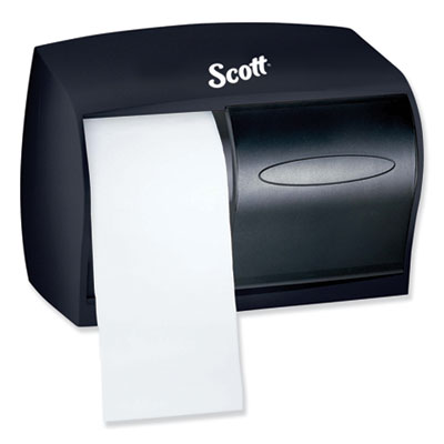 SCOTT CORELESS 09604 SIDE BY SIDE TP DISPENSER BLACK