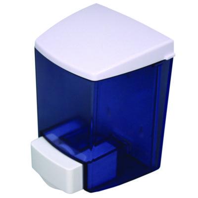 30 OZ CLEAR VU LIQUID SOAP DISPENSER WHITE