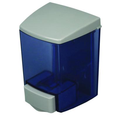 30 OZ CLEAR VU LIQUID SOAP DISPENSER GRAY
