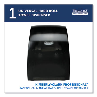 Kimberly-Clark Professional SANITOUCH UNIVERSAL ROLL TOWEL DISPENSER ( SMOKED / GREY ) ( 09990 )