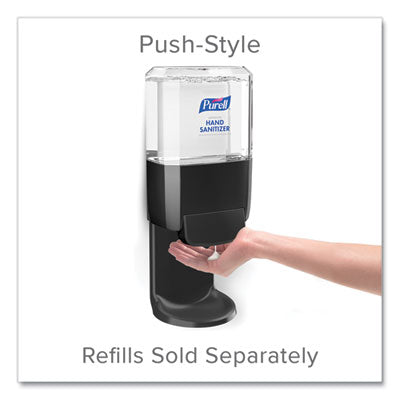 PURELL ES4 Push-Style Hand Sanitizer Dispenser, 1,200 mL, BLACK ( 5024-01 ) (sanitizer inserts are sold separately)