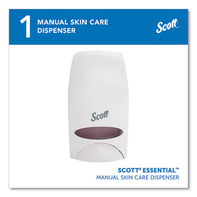 SCOTT / KIMCARE 92144 1000ml MANUAL SOAP DISPENSER WHITE