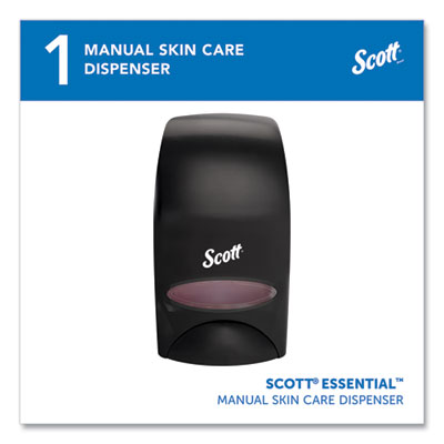 SCOTT / KIMCARE 92145 MANUAL 1000ml SOAP DISPENSER BLACK
