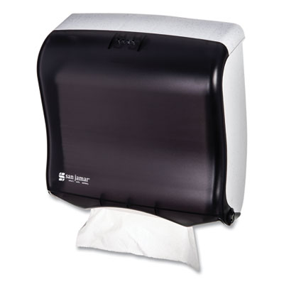 BLACK COMPACT MULTIFOLD / C-FOLD PAPER TOWEL DISPENSER T1755TBK