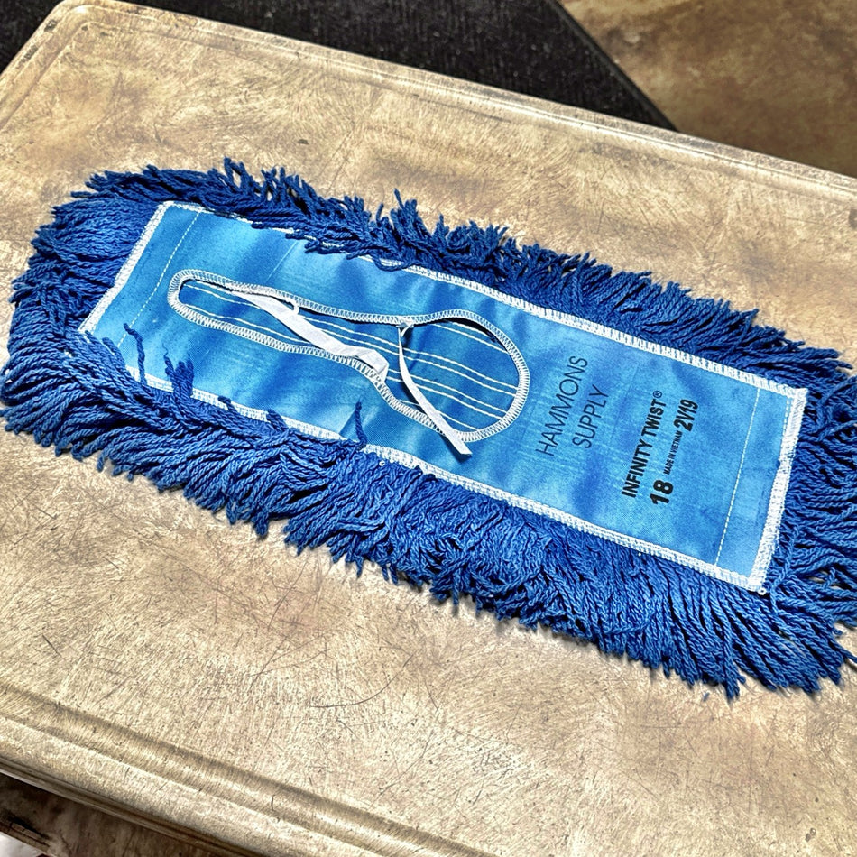 18" KUTAWAY DUST MOP HEAD ( WASHABLE )