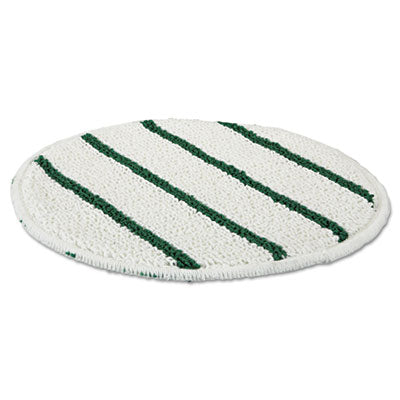 21" CARPET BONNET W/ GREEN STRIPES