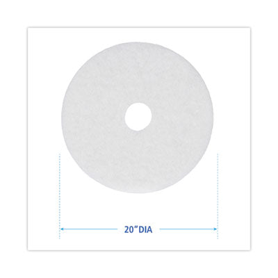20" WHITE POLISHING PAD