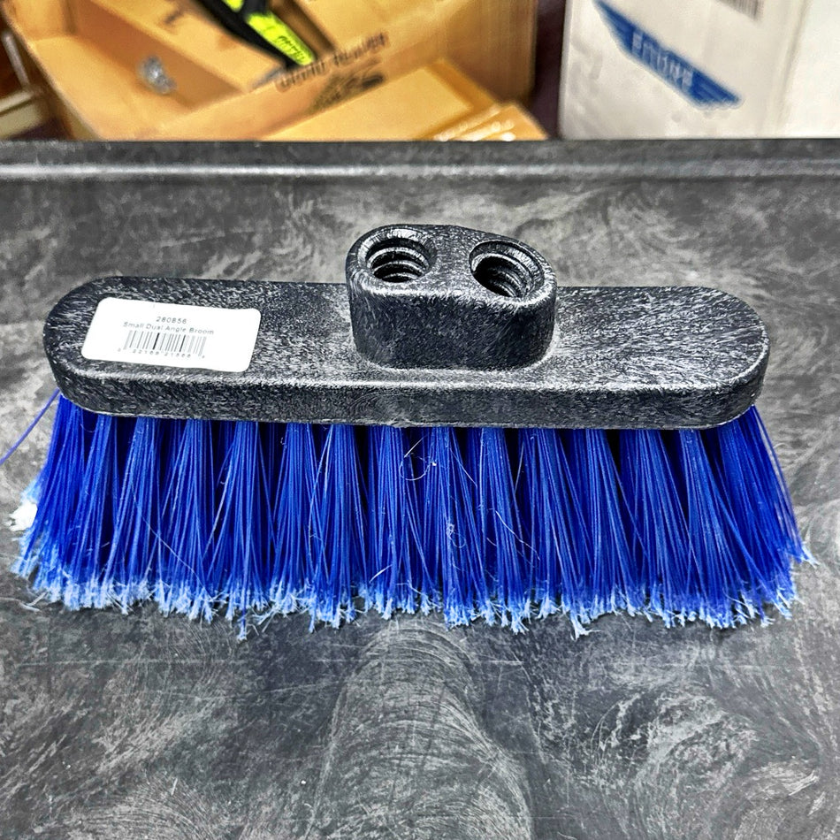 SMALL DUO SWEEP ANGLE BROOM HEAD W/ 4" BRISTLES