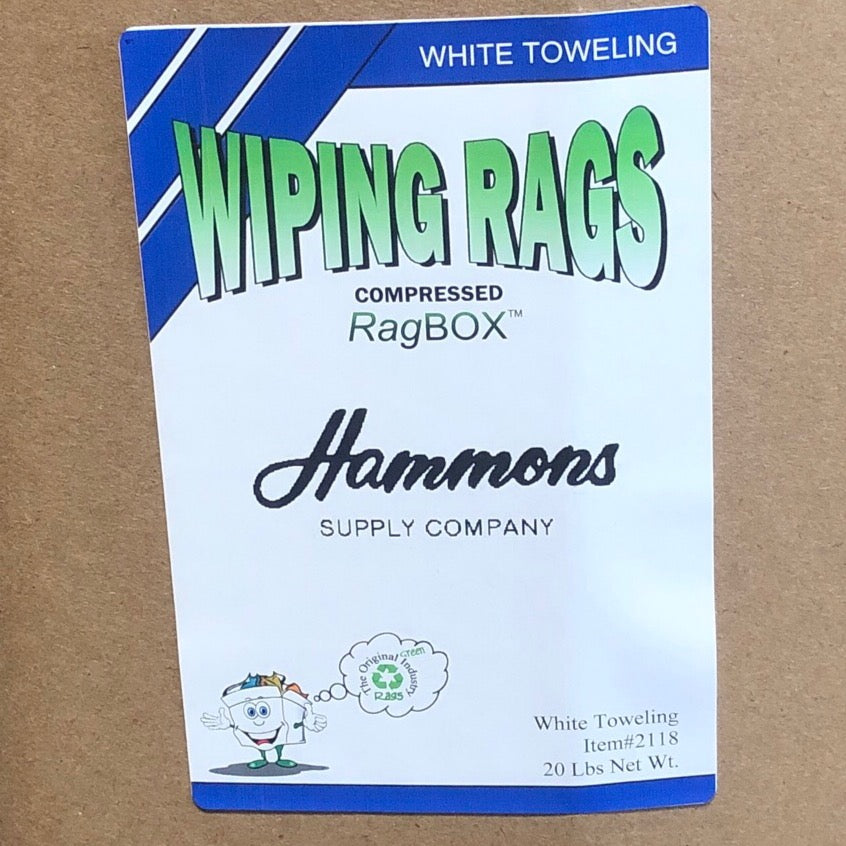 TERRY RAGS 20#/CS