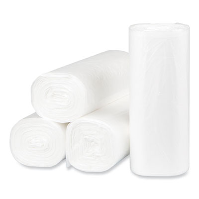 24X24 8 MICRON CLEAR LINERS 1000/CS ( 7-10 GALLON )