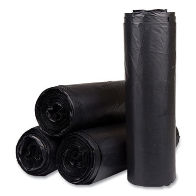 40X48 22 MICRON BLACK LINERS 150/CS ( 45 GALLON )