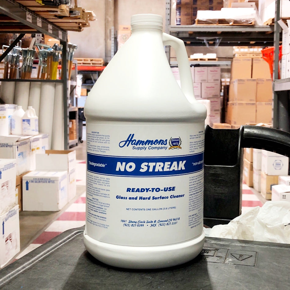 NO STREAK GLASS CLEANER (RTU)