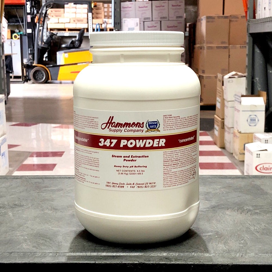 347 POWDER SOAP FOR CARPET EXTRACTION ( HSC )
