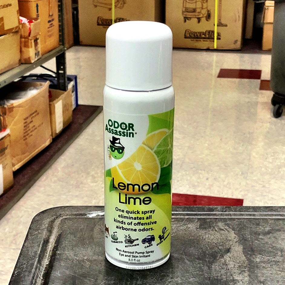 LEMON LIME ODOR ASSASSIN 8oz PUMP SPRAY