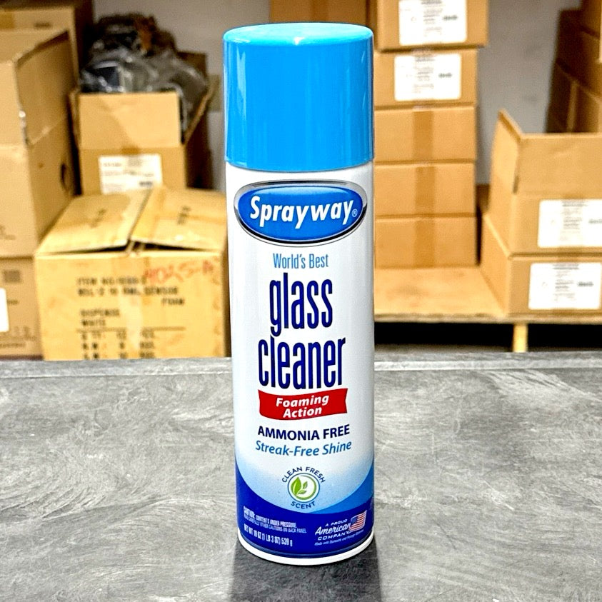 AEROSOL GLASS CLEANER (AMMONIA FREE)