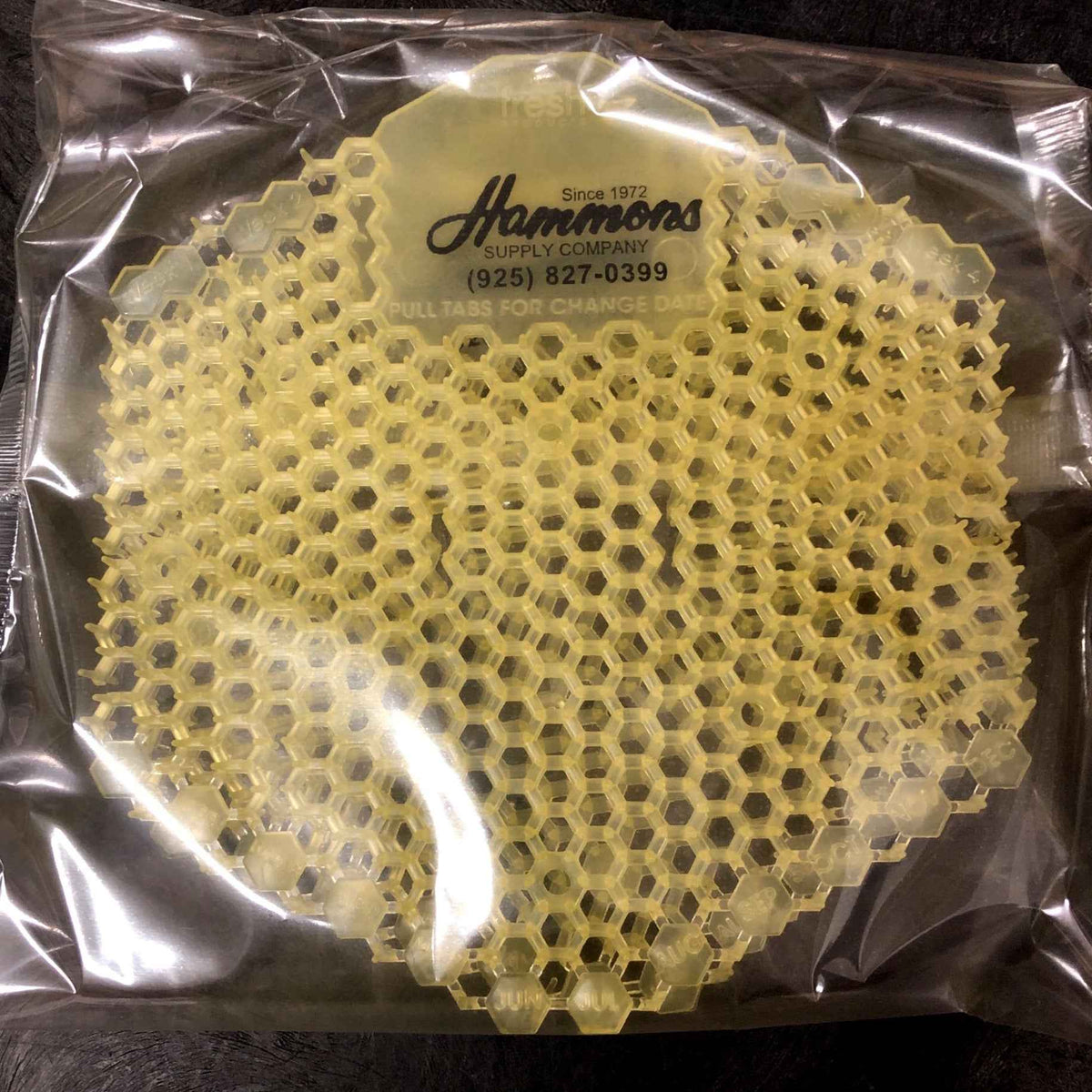 WAVE DEODORANT URINAL SCREENS CITRUS SCENT 10/BOX ( YELLOW )