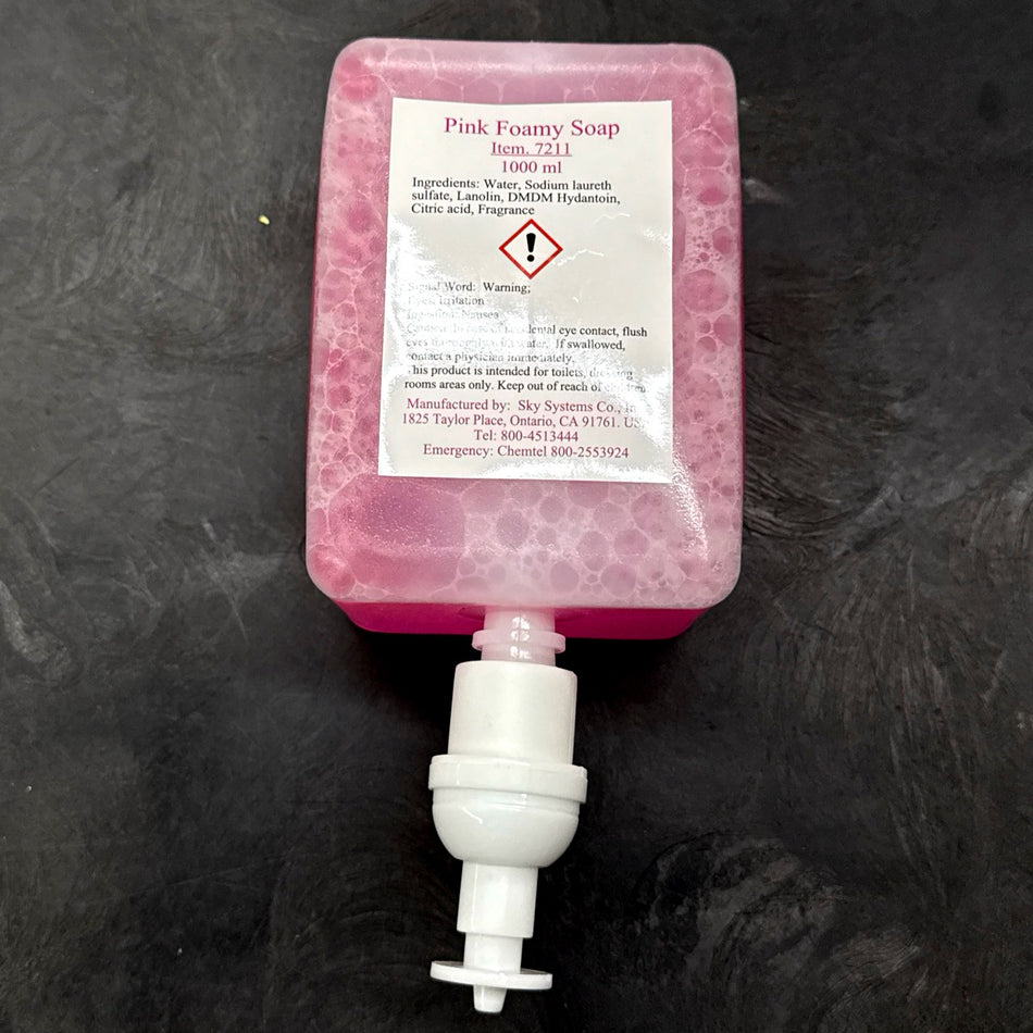 SKY PINK FOAMY SOAP 6 X 1000 ML /CS