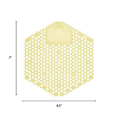 WAVE DEODORANT URINAL SCREENS CITRUS SCENT 10/BOX ( YELLOW )