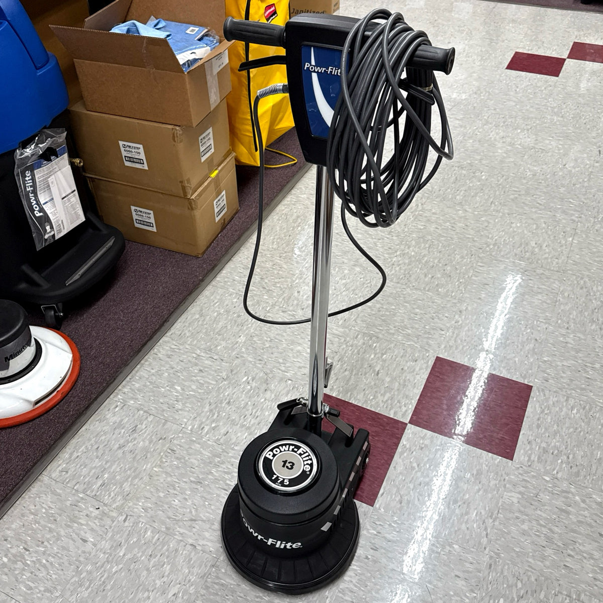 13" POWR-FLITE 1/3 HP FLOOR MACHINE - Hammons Supply Company LLC