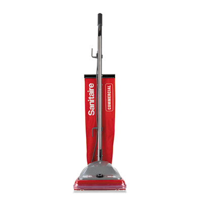 12" 684 EUREKA SANITAIRE VACUUM W/ GRAY PLASTIC HOOD