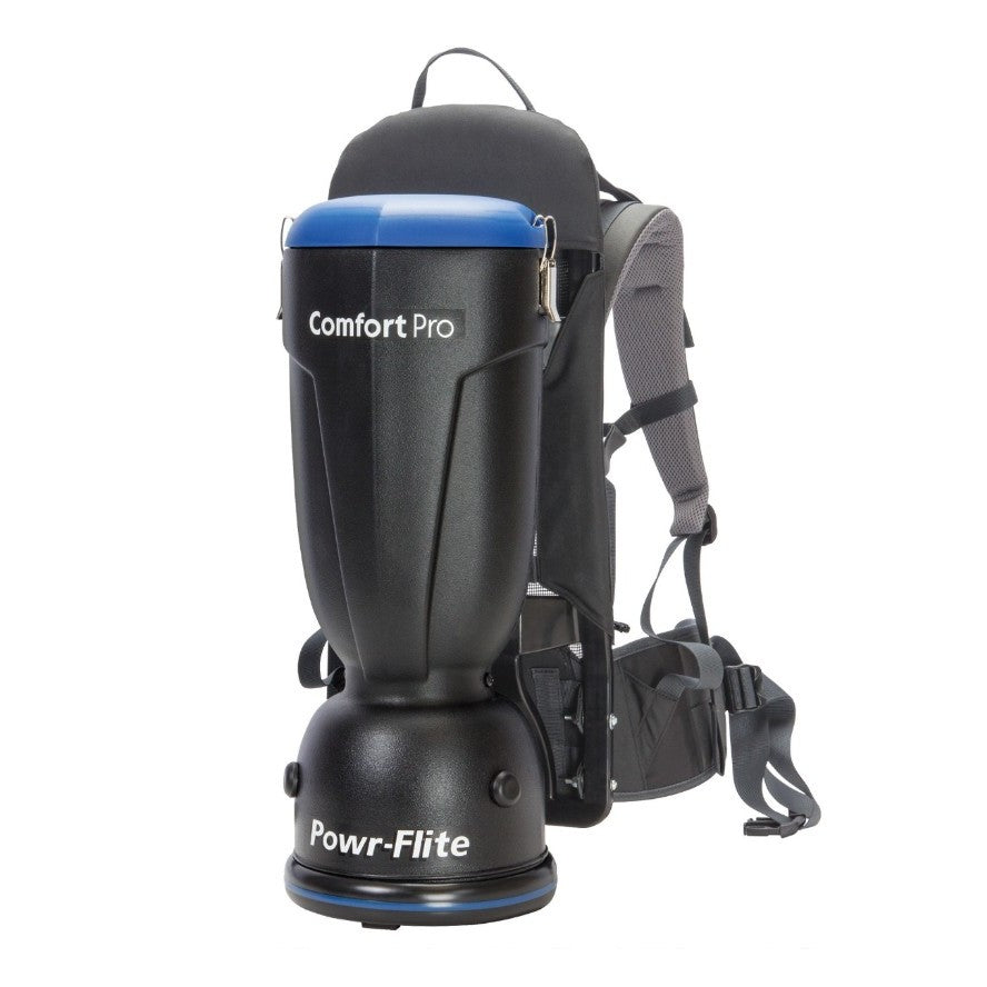 POWR-FLITE BP6S 6 Qt. Comfort Pro Backpack Vacuum with Tools