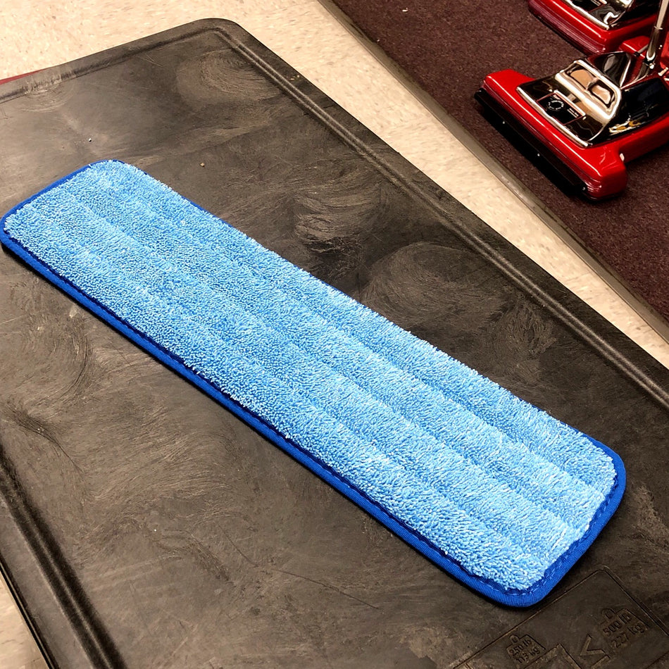 18" MICROFIBER MOP PAD ( BLUE )