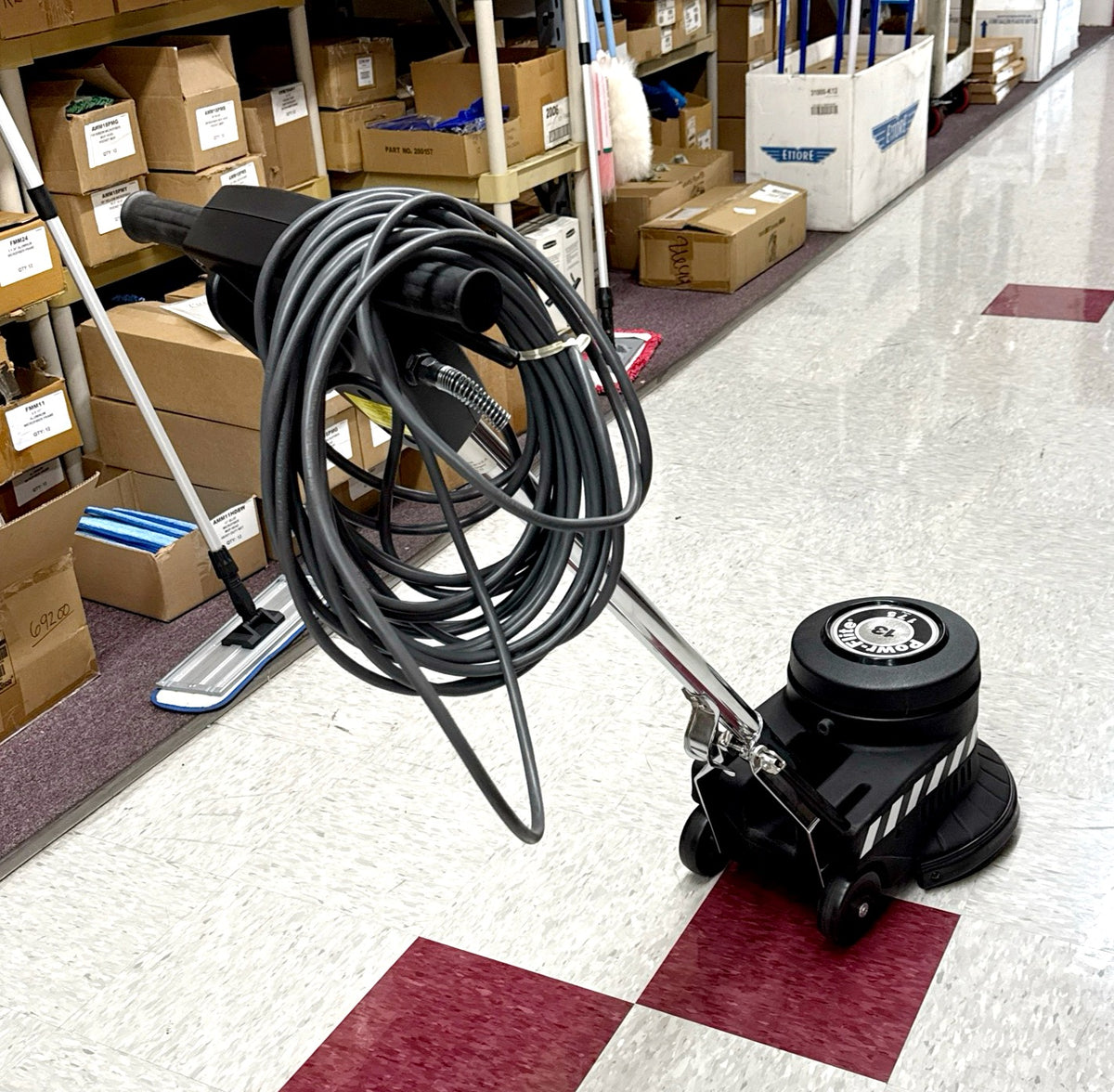 13" POWR-FLITE 1/3 HP FLOOR MACHINE - Hammons Supply Company LLC