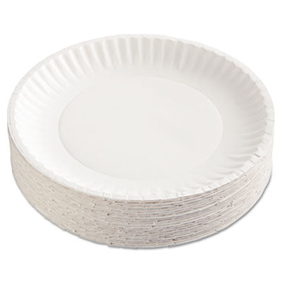 9” WHITE PAPER PLATE 600/CS