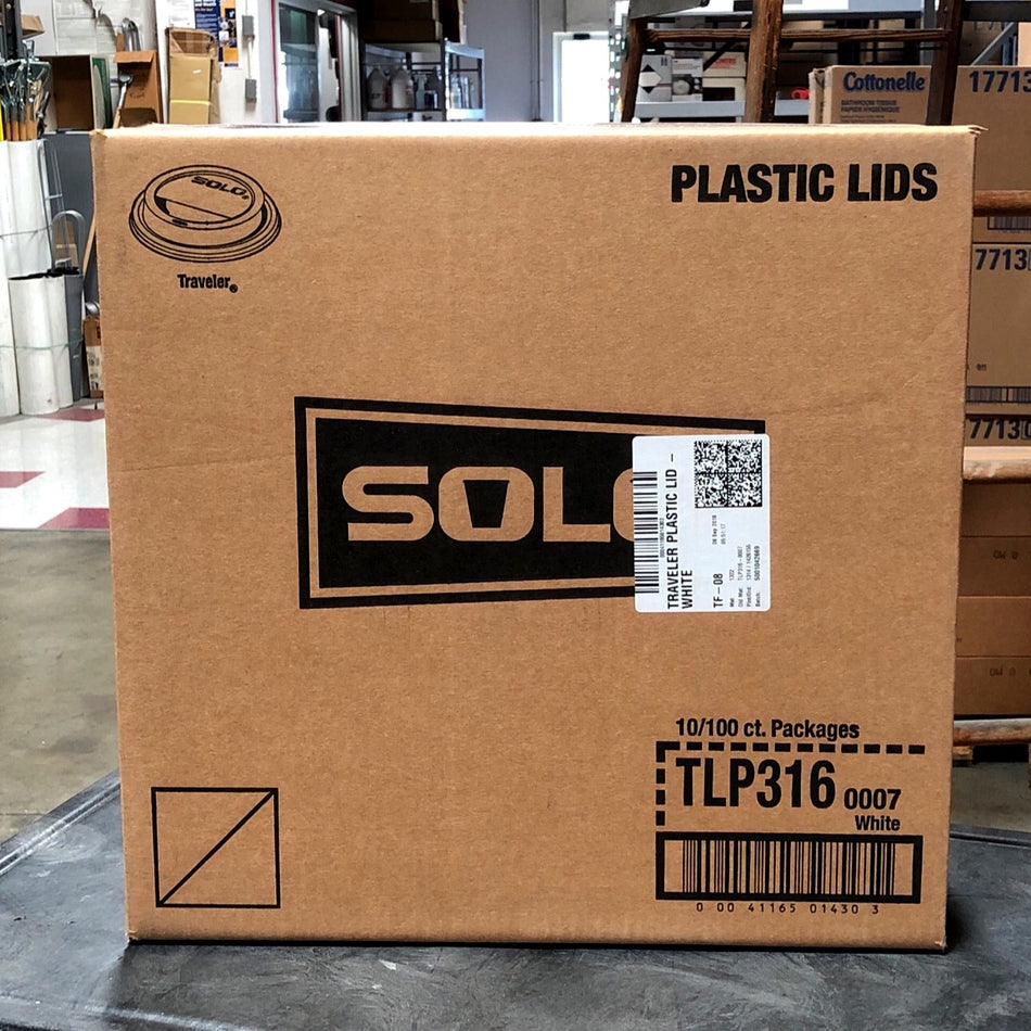 TRAVELER LID FOR 412W HOT CUP 1000/CS TLP316